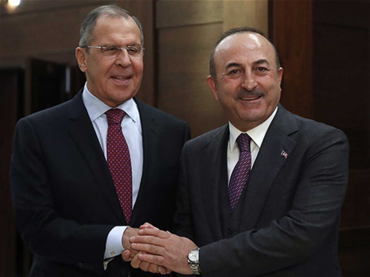 Lavrov Çavuşoğlu ilə hansı  