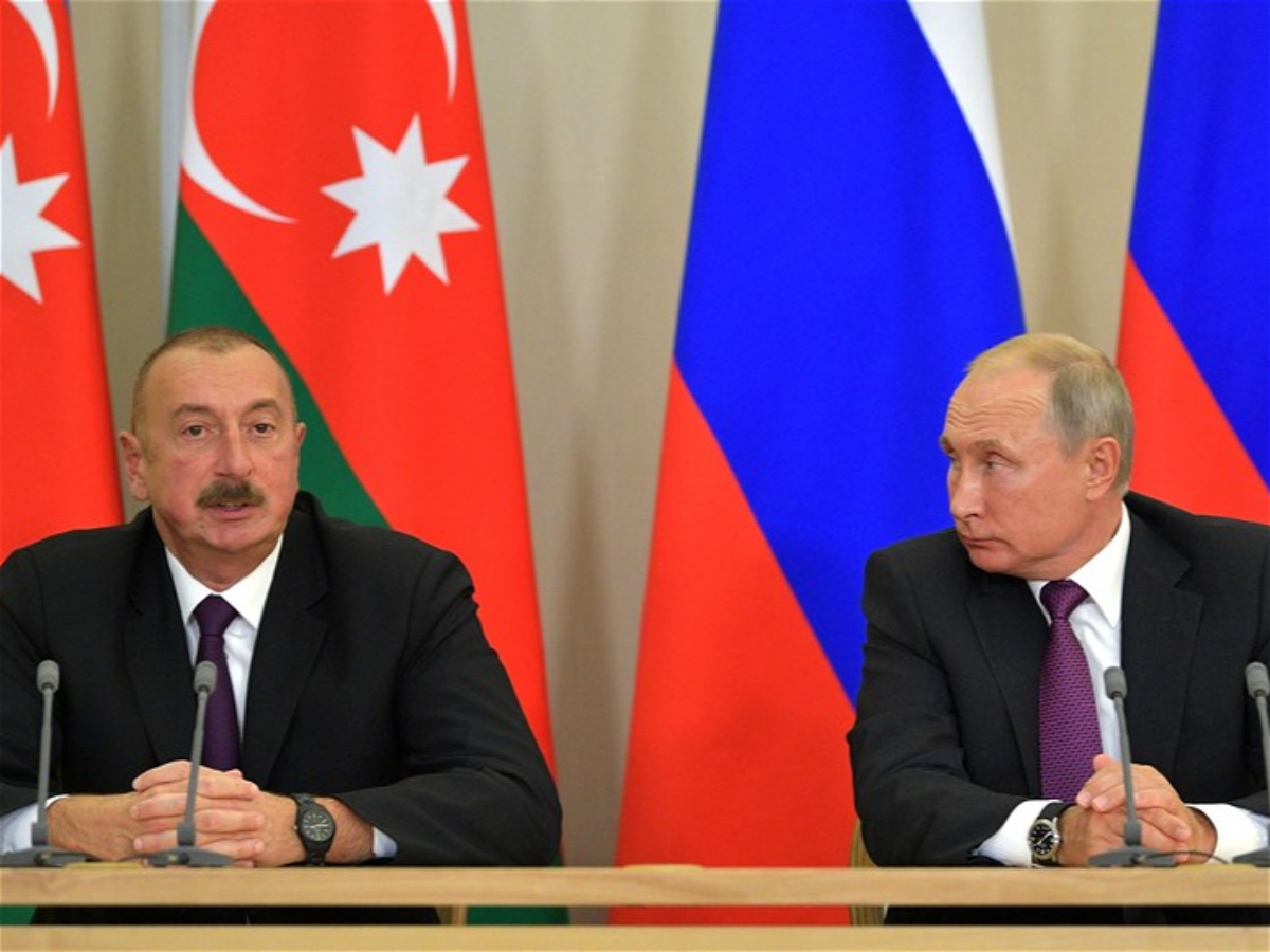 İlham Əliyev və Putin Qarabağdakı vəziyyəti 