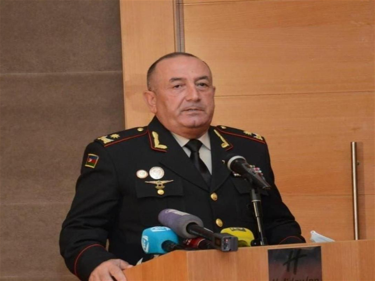 General-mayor Bəkir Orucov saxlanıldı 