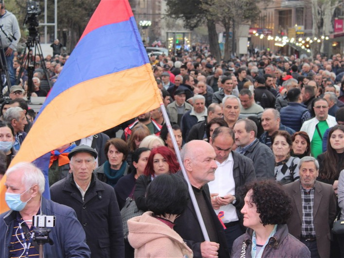 Ermənistanda İkinci Qarabağ müharibəsi iştirakçılarının yaxınları  