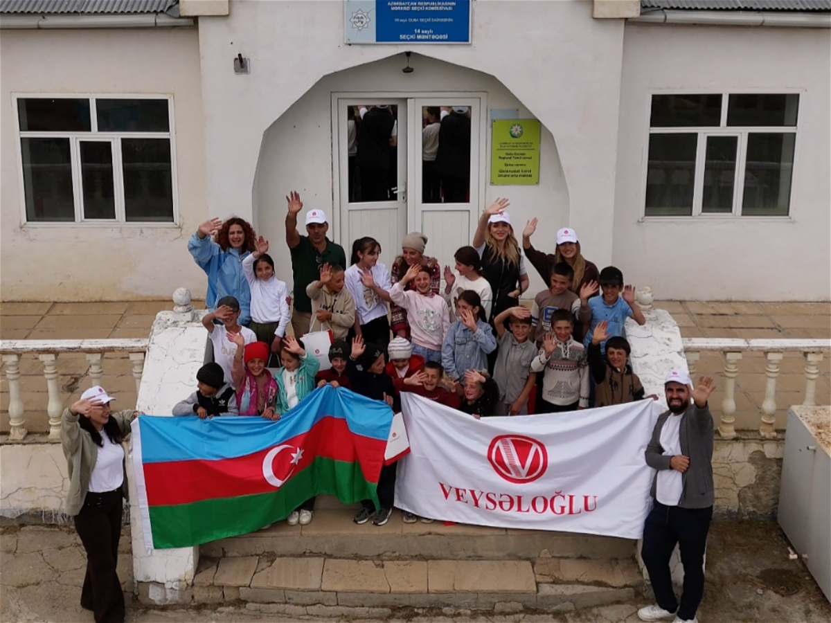 "Veysəloğlu-Distribusiya" ucqar kəndlərdə məktəblilərə dəstəyini 