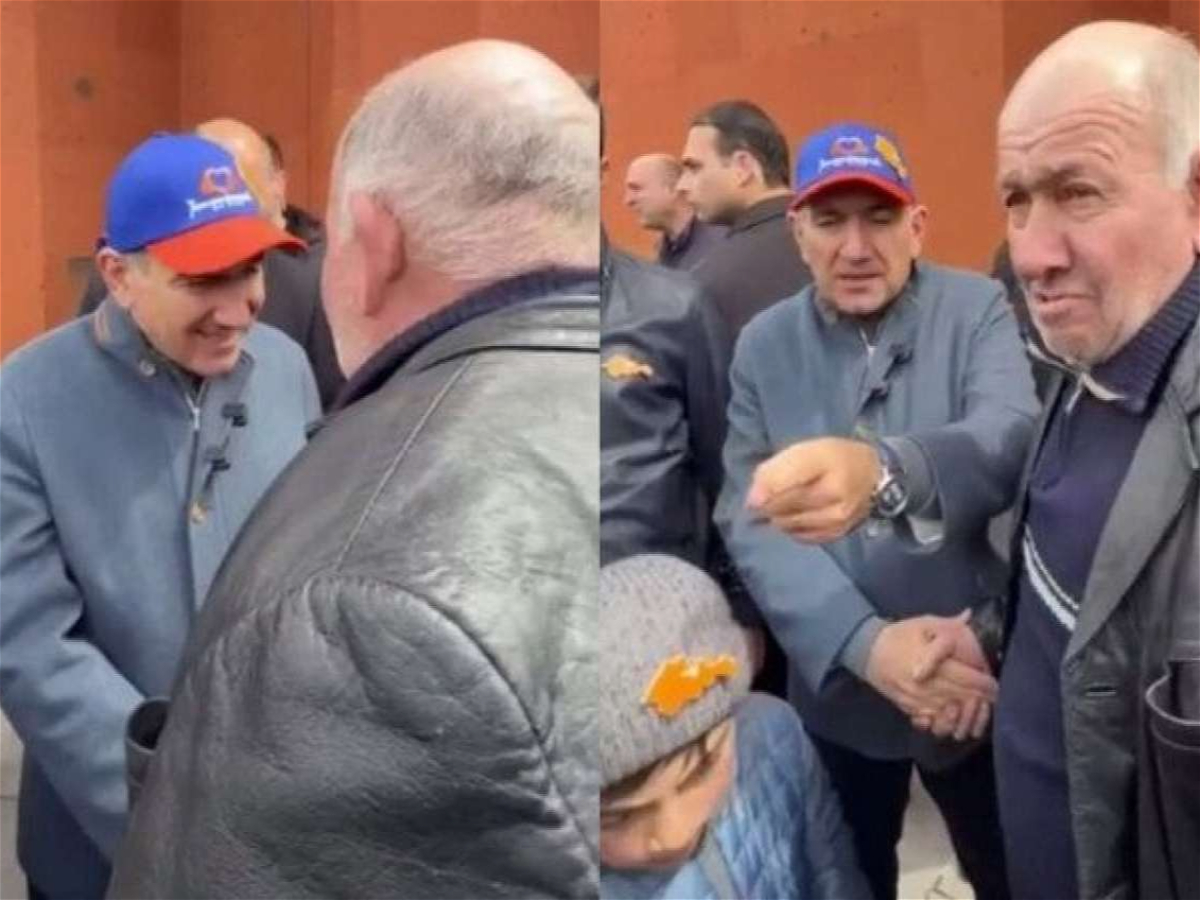 Paşinyan və Qarabağ ermənisinin söhbəti 