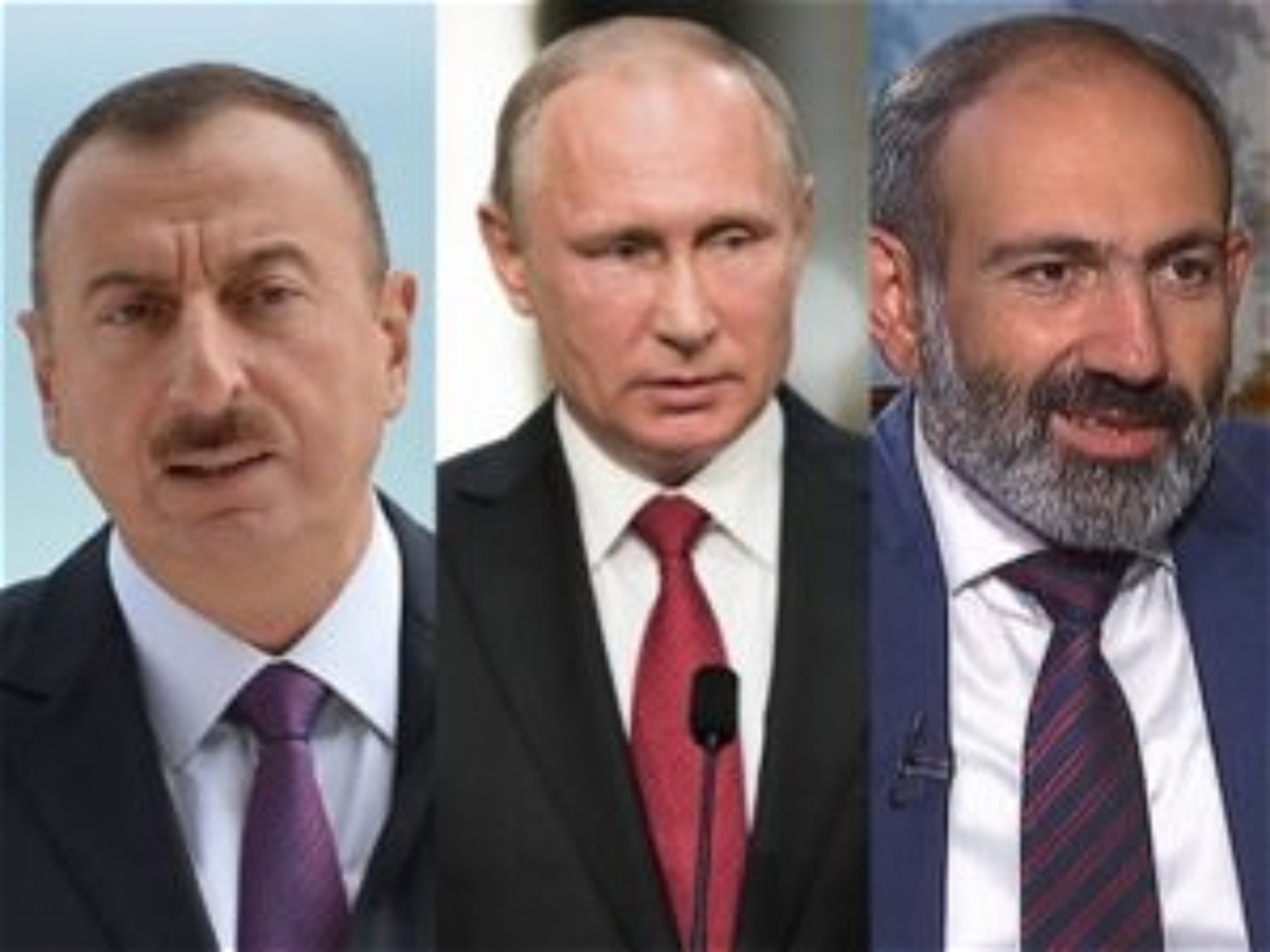 Putin, Əliyev və Paşinyanın birgə bəyanatı hazırlanır 