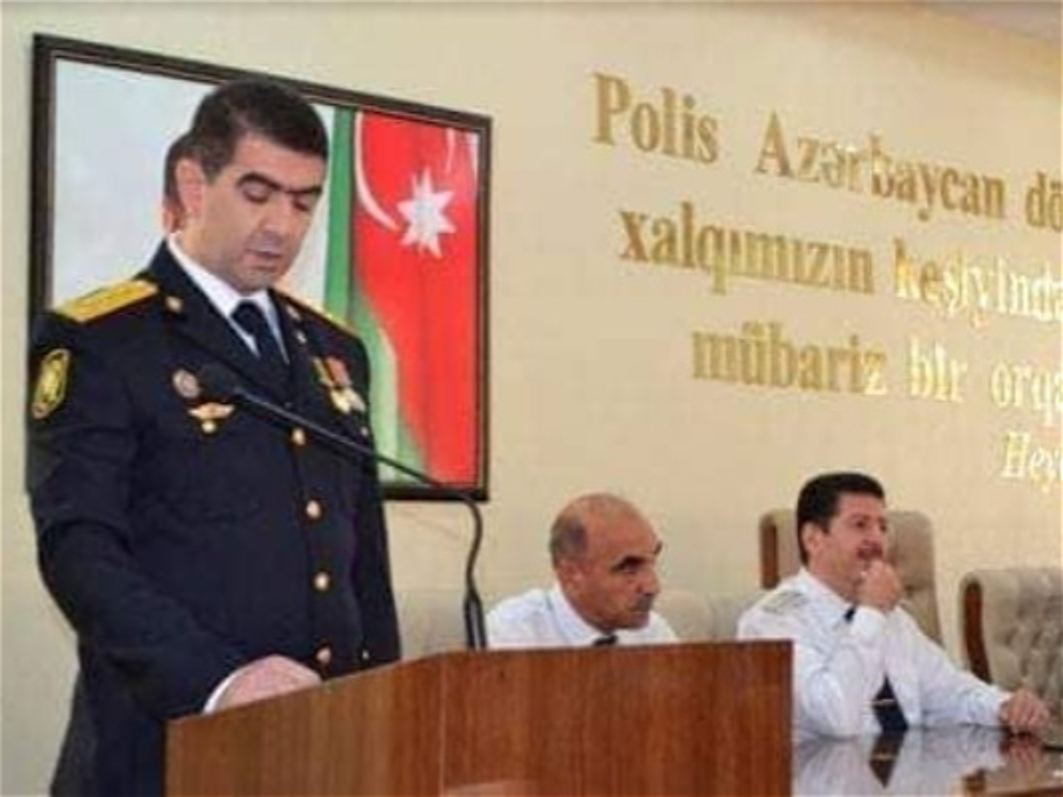 Həbs edilən "Azərxalça" sədrinin oğlu Səbailin polis rəisidir