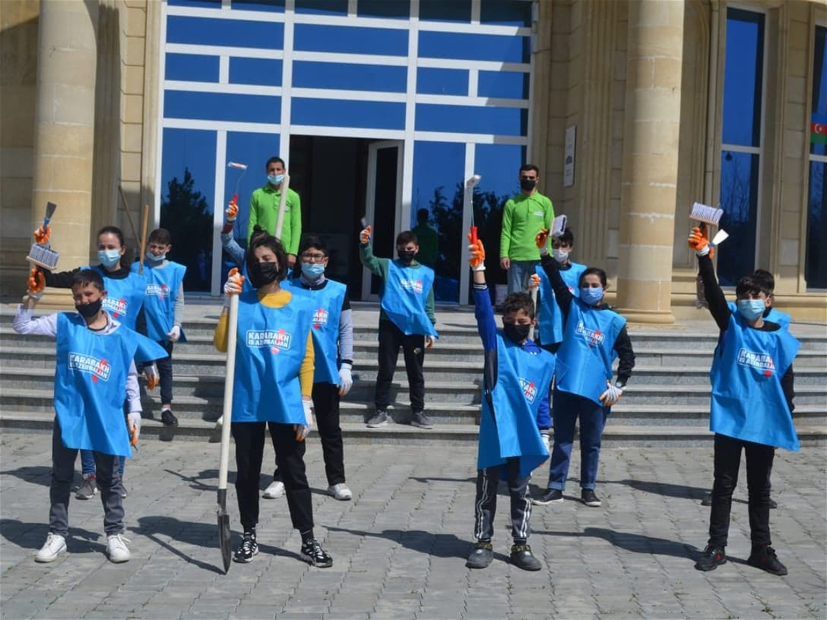 Qobustan rayonunda Vətən müharibəsi Şəhidinin adını daşıyan küçədə "İməclik" təşkil olunub 