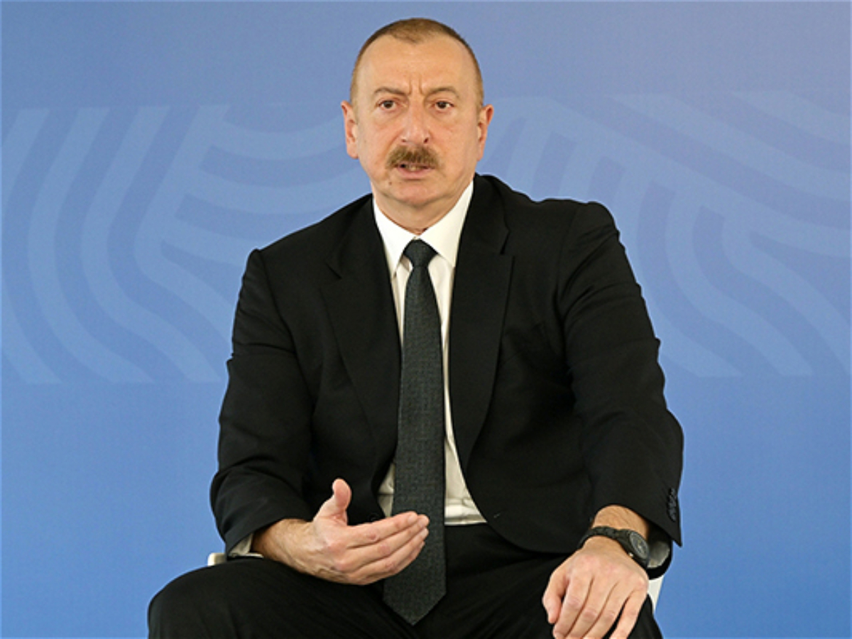 İlham Əliyev düşmənə dərs verəcəyini bildirdi