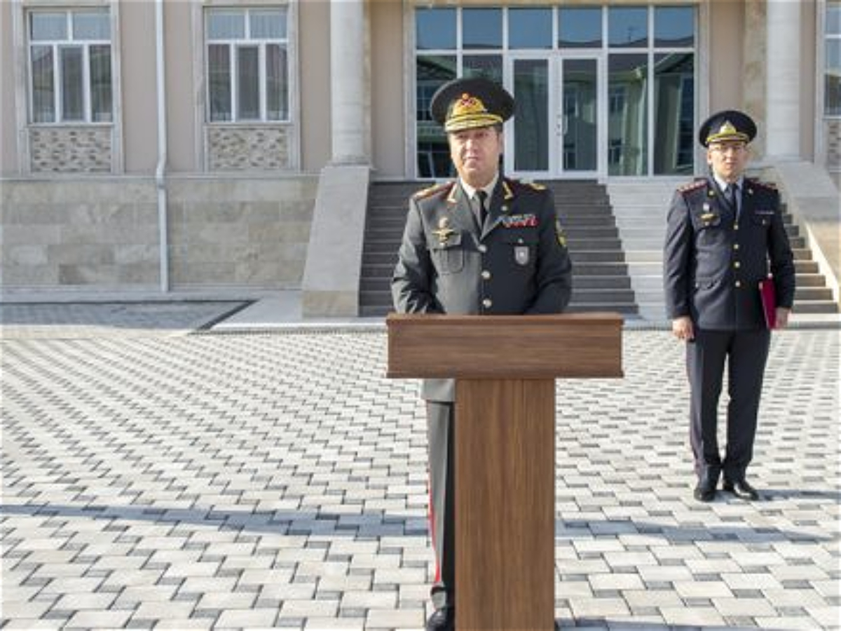 General gələcək polislərin yeni tədris ilinin başlanması tədbirində iştirak etdi 